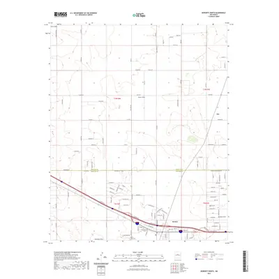 2023 Map of Moriarty North, 2023 Print