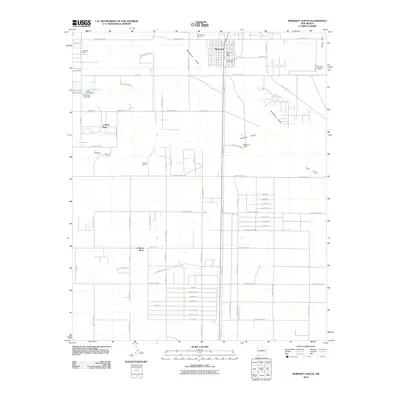 2010 Map of Moriarty South, 2010 Print