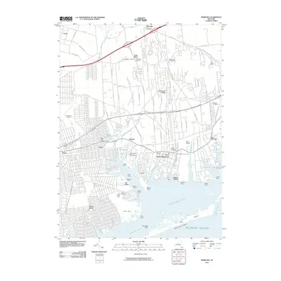 2010 Map of Moriches, 2010 Print
