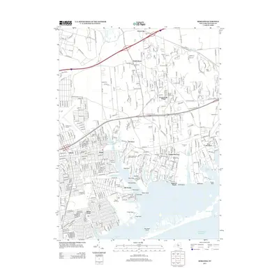 2013 Map of Moriches, 2013 Print
