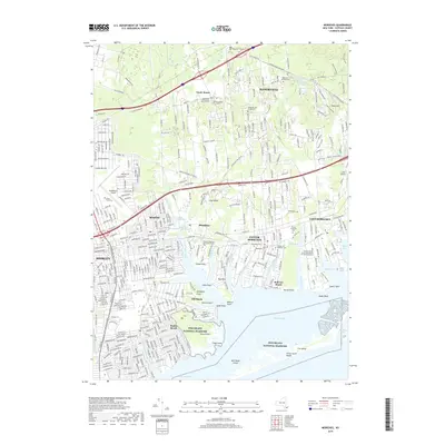 2019 Map of Moriches, 2019 Print