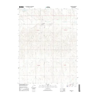 2015 Map of Morland, 2015 Print