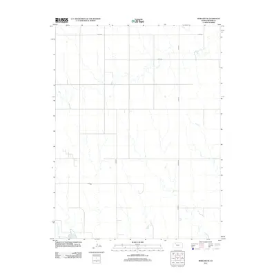 2012 Map of Morland NE, 2012 Print