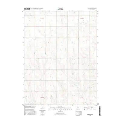 2015 Map of Morland NE, 2015 Print