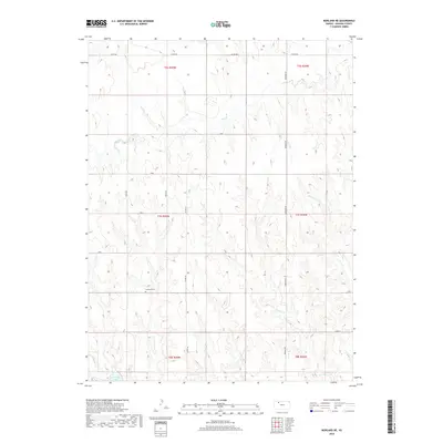 2018 Map of Morland NE, 2018 Print