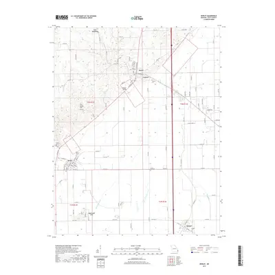 2017 Map of Morley, 2017 Print
