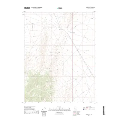 2023 Map of Mormon Gap, 2023 Print