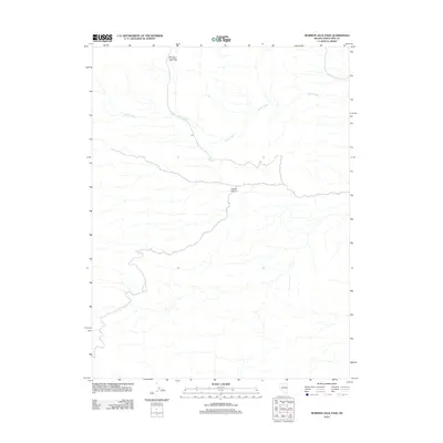 2012 Map of Mormon Jack Pass, 2012 Print