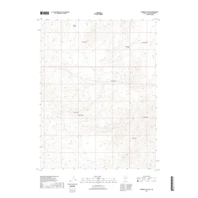 2018 Map of Mormon Jack Pass, 2018 Print