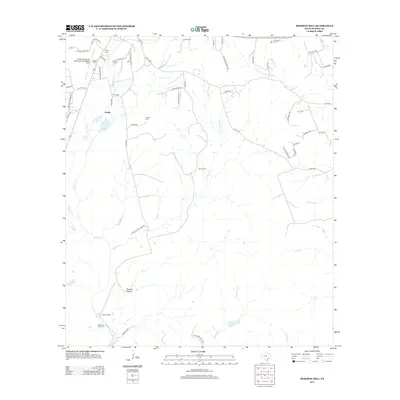 2012 Map of Mormon Mill, 2012 Print