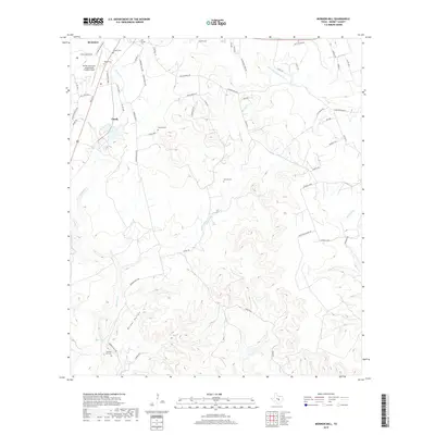2019 Map of Mormon Mill, 2019 Print