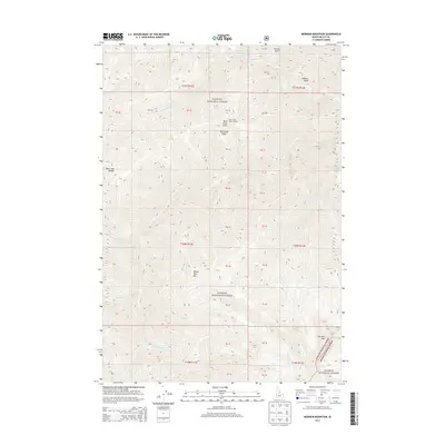 2013 Map of Mormon Mountain, 2013 Print