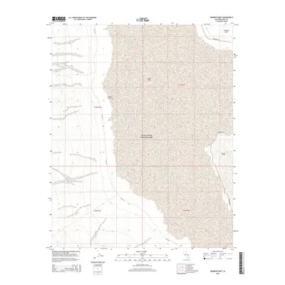 2015 Map of Mormon Point, 2015 Print