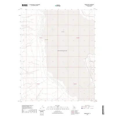 2018 Map of Mormon Point, 2018 Print