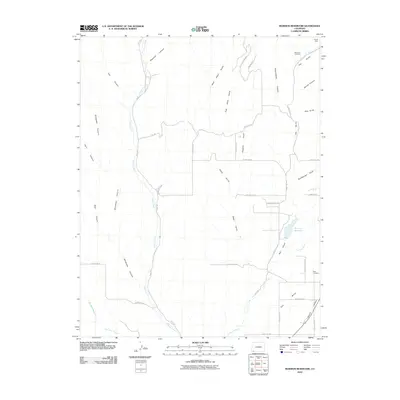 2010 Map of Mormon Reservoir, 2010 Print