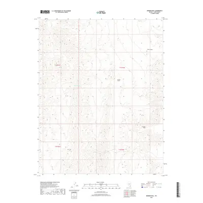 2018 Map of Mormon Well, 2018 Print