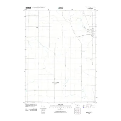 2010 Map of Morning Sun, 2010 Print