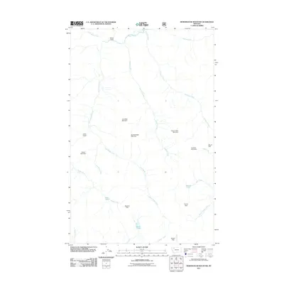 2011 Map of Morningstar Mountain, 2011 Print