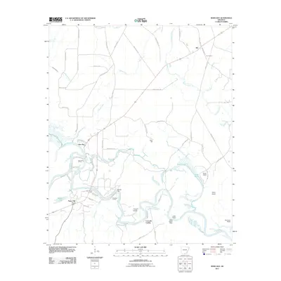 2011 Map of Moro Bay, 2011 Print