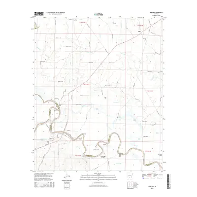 2014 Map of Moro Bay, 2014 Print