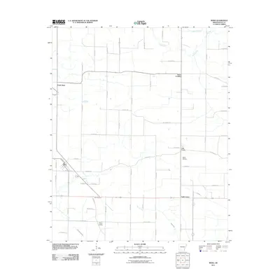 2011 Map of Moro, 2011 Print