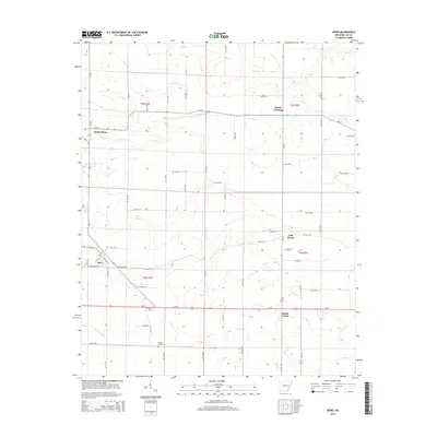 2014 Map of Moro, 2014 Print