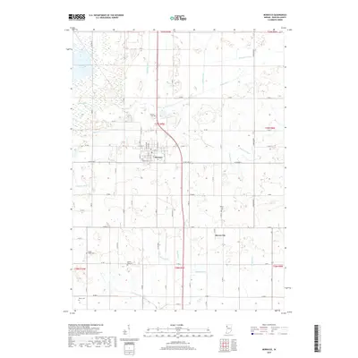 2019 Map of Morocco, 2019 Print