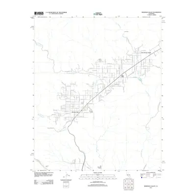 2012 Map of Morongo Valley, 2012 Print