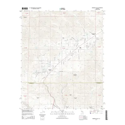 2015 Map of Morongo Valley, 2015 Print
