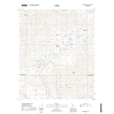 2018 Map of Morongo Valley, 2018 Print