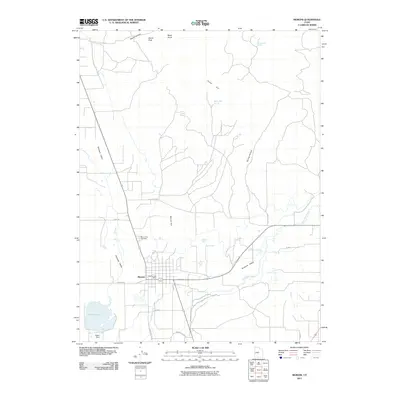 2011 Map of Moroni, 2011 Print