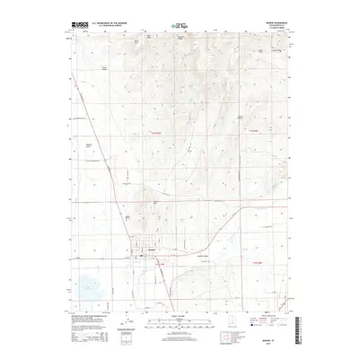 2014 Map of Moroni, 2014 Print