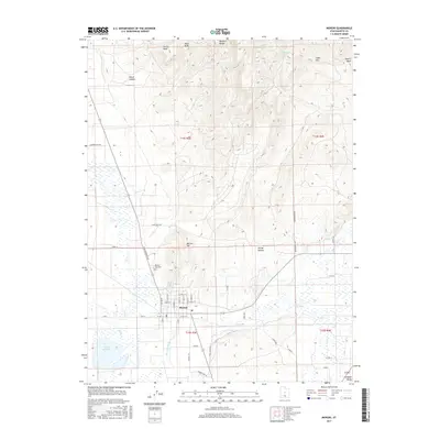 2017 Map of Moroni, 2017 Print