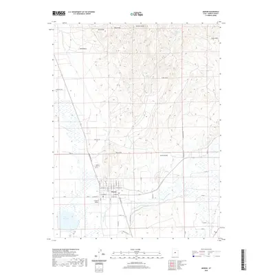 2020 Map of Moroni, 2020 Print