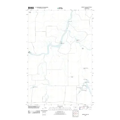 2011 Map of Morony Dam, 2011 Print
