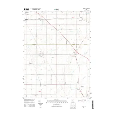 2013 Map of Morral, 2013 Print