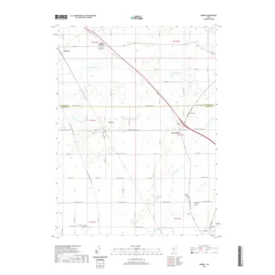 2019 Map of Morral, 2019 Print