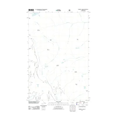 2011 Map of Morrell Lake, 2011 Print