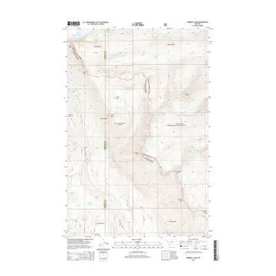 2014 Map of Morrell Lake, 2014 Print