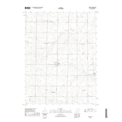 2018 Map of Morrill, 2018 Print