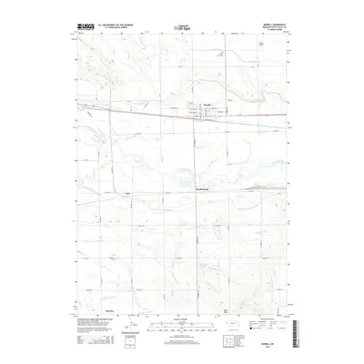 2014 Map of Morrill, 2014 Print