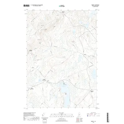 2018 Map of Morrill, 2018 Print