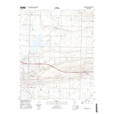 2017 Map of Morrilton East, 2017 Print