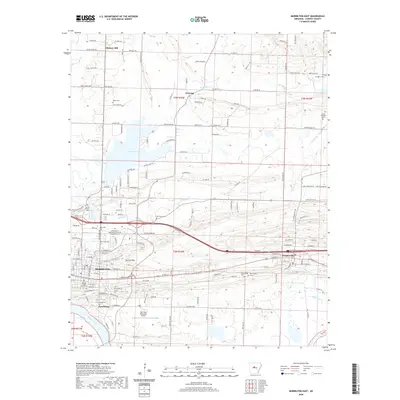 2020 Map of Morrilton East, 2020 Print