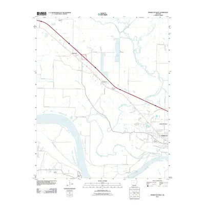 2011 Map of Morrilton West, 2011 Print