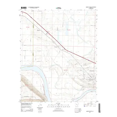 2014 Map of Morrilton West, 2014 Print