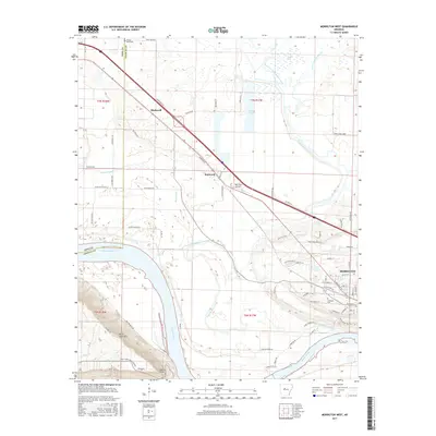 2017 Map of Morrilton West, 2017 Print