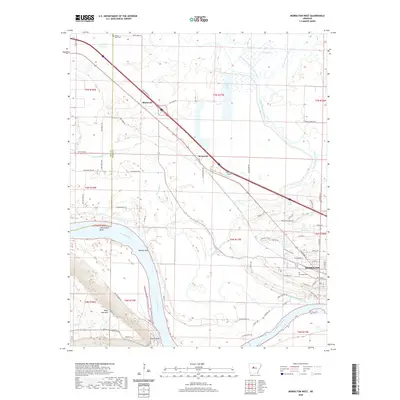 2020 Map of Morrilton West, 2020 Print