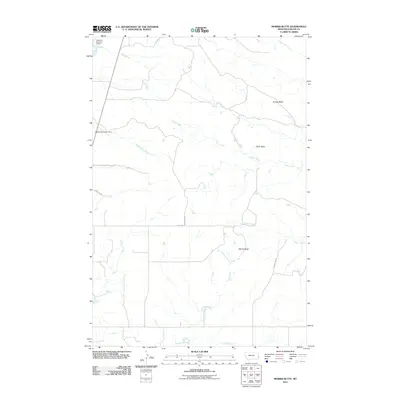 2011 Map of Morris Butte, 2011 Print