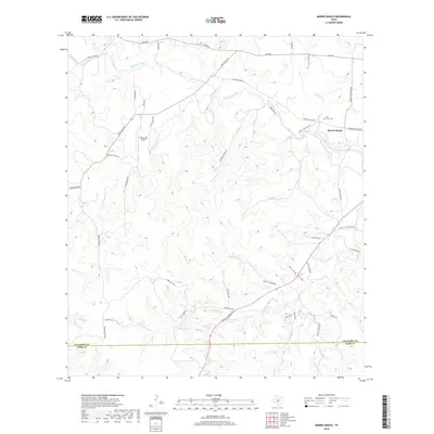 2019 Map of Morris Ranch, 2019 Print